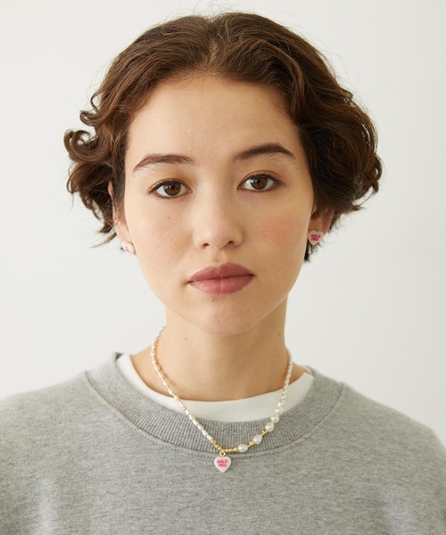 MILKFED.(ミルクフェド)の「SWEETHEARTS CANDY PIERCING(ピアス(両耳用)・レディース・ライトピンク/オフホワイト/ライトブルー・ONE SIZE)」の15枚目の写真