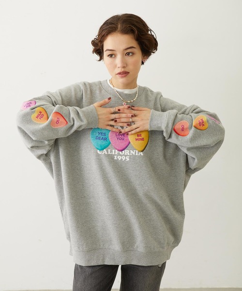 MILKFED.(ミルクフェド)の「SWEETHEARTS CANDY PIERCING(ピアス(両耳用)・レディース・ライトピンク/オフホワイト/ライトブルー・ONE SIZE)」の18枚目の写真