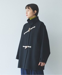 yuni | super100 Wool middle length toggle button coat(ダッフルコート)
