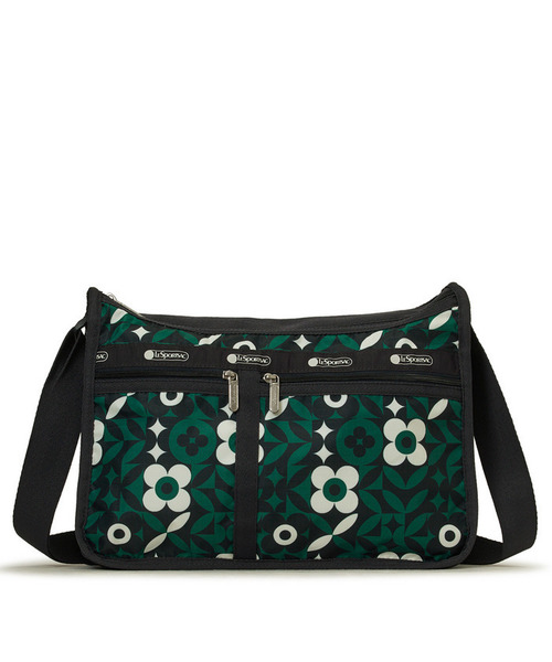 LeSportsac(レスポートサック)の「DELUXE EVERYDAY BAG ボタニックタイル(ショルダーバッグ・レディース・グリーン・FREE)」の4枚目の写真