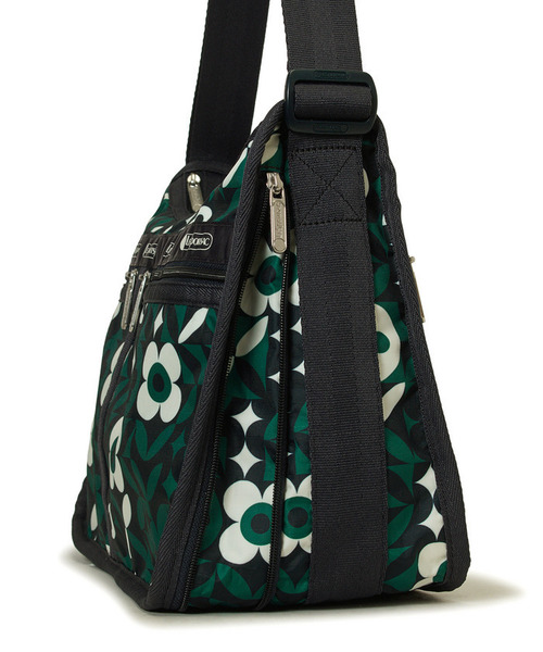 LeSportsac(レスポートサック)の「DELUXE EVERYDAY BAG ボタニックタイル(ショルダーバッグ・レディース・グリーン・FREE)」の6枚目の写真