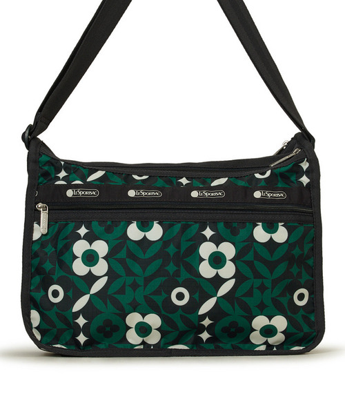 LeSportsac(レスポートサック)の「DELUXE EVERYDAY BAG ボタニックタイル(ショルダーバッグ・レディース・グリーン・FREE)」の7枚目の写真