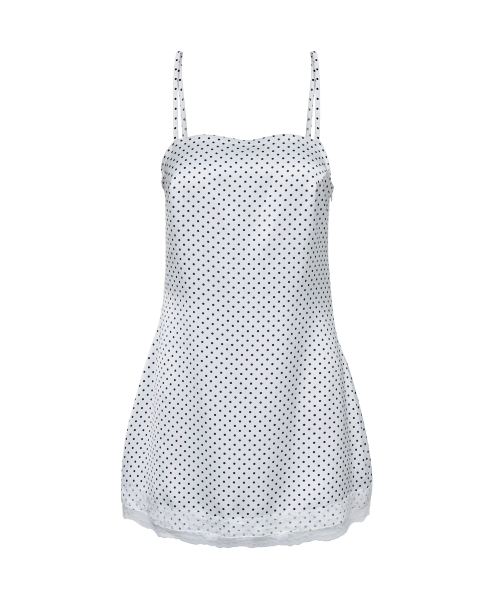YOUHEE（ユヒ）の「POLKA DOT PATTERN DRESS_WHITE（ワンピース・レディース・その他・SMALL/MEDIUM）」の2枚目の写真