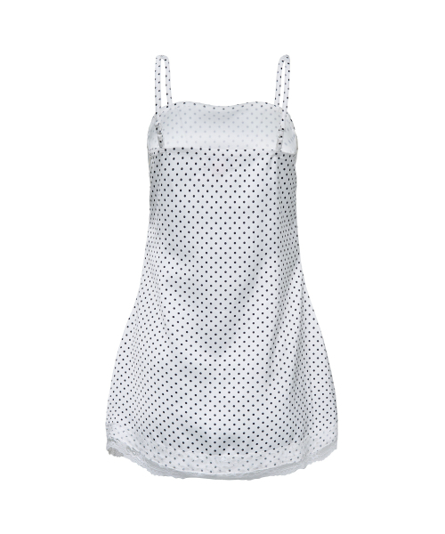 YOUHEE（ユヒ）の「POLKA DOT PATTERN DRESS_WHITE（ワンピース・レディース・その他・SMALL/MEDIUM）」の3枚目の写真