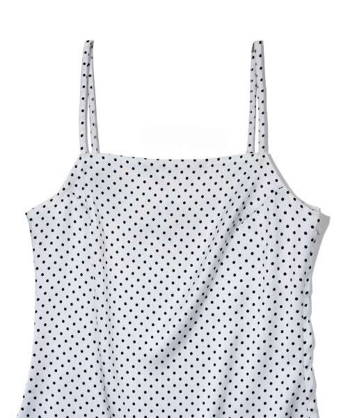 YOUHEE（ユヒ）の「POLKA DOT PATTERN DRESS_WHITE（ワンピース・レディース・その他・SMALL/MEDIUM）」の4枚目の写真