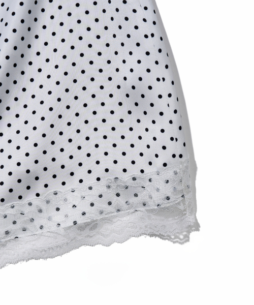 YOUHEE（ユヒ）の「POLKA DOT PATTERN DRESS_WHITE（ワンピース・レディース・その他・SMALL/MEDIUM）」の5枚目の写真