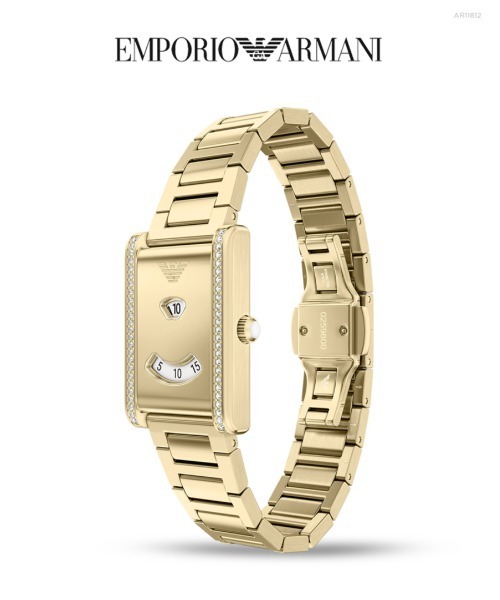 EMPORIO ARMANI(エンポリオアルマーニ)の「エンポリオ・アルマーニ 腕時計 レディース アナログ ステンレス AR11812(アナログ腕時計・レディース・ゴールド・FREE)」の8枚目の写真