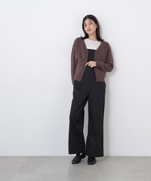 N.(N. Natural Beauty Basic)(エヌエヌナチュラルビューティーベーシック)の「カラービーズミックスカーディガン(カーディガン/ボレロ・レディース・レッド系その他2/ホワイト系その他/ブラウン系その他・FREE)」の17枚目の写真