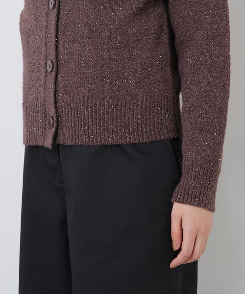 N.(N. Natural Beauty Basic)(エヌエヌナチュラルビューティーベーシック)の「カラービーズミックスカーディガン(カーディガン/ボレロ・レディース・レッド系その他2/ホワイト系その他/ブラウン系その他・FREE)」の22枚目の写真