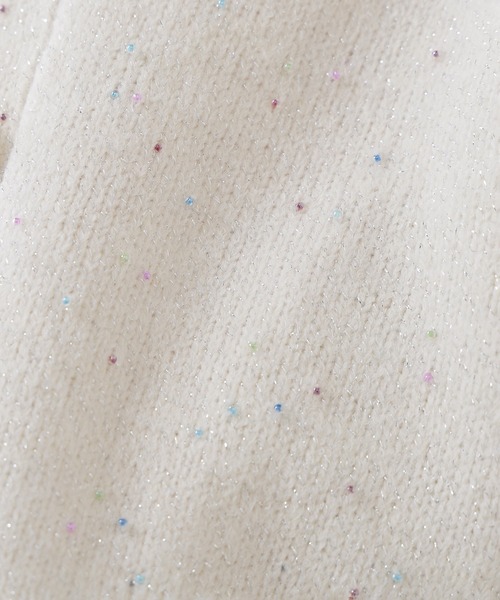N.(N. Natural Beauty Basic)(エヌエヌナチュラルビューティーベーシック)の「カラービーズミックスカーディガン(カーディガン/ボレロ・レディース・レッド系その他2/ホワイト系その他/ブラウン系その他・FREE)」の11枚目の写真