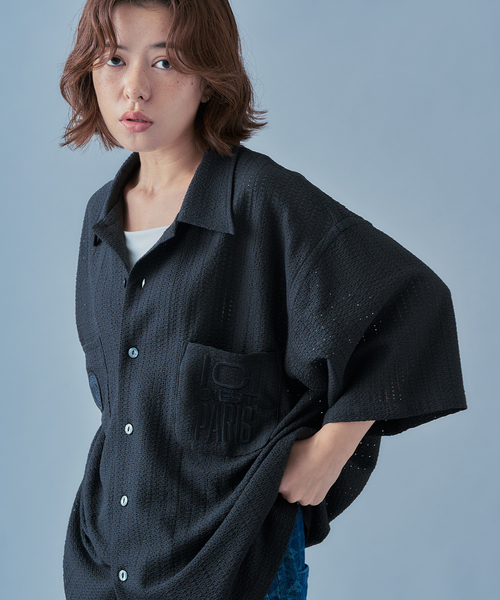 PARIS SAINT-GERMAIN（パリサンジェルマン）の「【Paris Saint-Germain / パリ・サン＝ジェルマン】 JP CREST PATCH SHIRT（シャツ/ブラウス・メンズ・ホワイト/ブラック・MEDIUM/LARGE）」の18枚目の写真