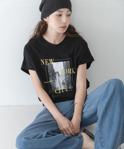 URBAN RESEARCH Sonny Label(アーバンリサーチサニーレーベル)の「フォトプリントドルマンTシャツ(Tシャツ/カットソー・レディース・その他3/その他1/その他2・FREE)」の1枚目の写真