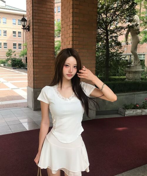 REISE MIYA（レイズミヤ）の「リリシフォンミニスカート[アイボリー]（スカート・レディース・その他・SMALL/MEDIUM）」の9枚目の写真
