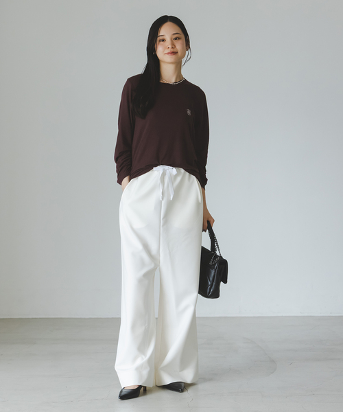COGTHEBIGSMOKE(コグザビッグスモーク)の「《セットアップ対応》COG THE BIGSMOKE/コグザビッグスモーク ALISON TROUSERS(その他パンツ・レディース・ブラック/ホワイト・FREE)」の17枚目の写真