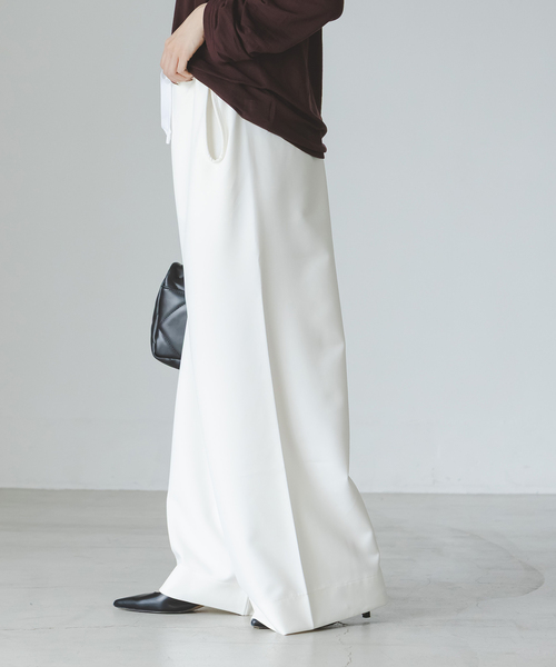 COGTHEBIGSMOKE(コグザビッグスモーク)の「《セットアップ対応》COG THE BIGSMOKE/コグザビッグスモーク ALISON TROUSERS(その他パンツ・レディース・ブラック/ホワイト・FREE)」の20枚目の写真