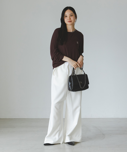 COGTHEBIGSMOKE(コグザビッグスモーク)の「《セットアップ対応》COG THE BIGSMOKE/コグザビッグスモーク ALISON TROUSERS(その他パンツ・レディース・ブラック/ホワイト・FREE)」の22枚目の写真