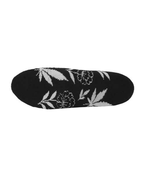 HUF（ハフ）の「PLANTLIFE PORCELAIN SOCKS（ソックス/靴下・メンズ・ブラック/ホワイト・O/S）」の4枚目の写真