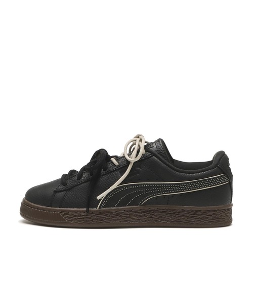 PUMA(プーマ)の「SUEDE BLOOM DRESS-UP WNS 409002-01(スニーカー・レディース・ブラック・23.5cm/24.0cm/24.5cm/25.0cm)」の1枚目の写真