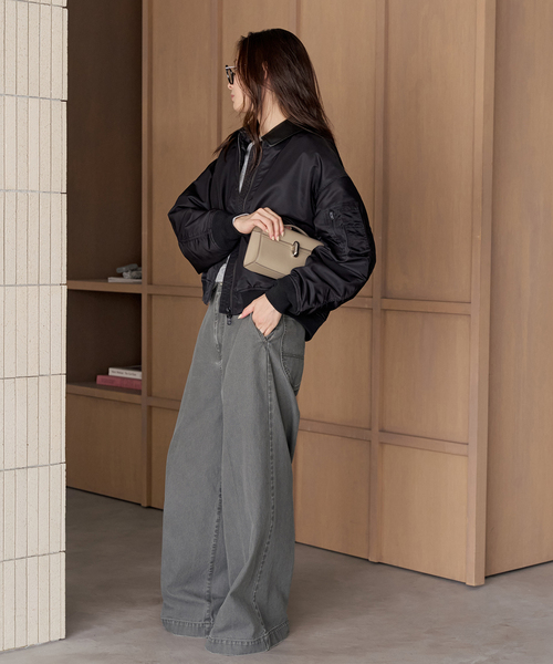 plage(プラージュ)の「Pigment CO パンツ(その他パンツ・レディース・チャコールグレー/ベージュ・38/34/36)」の8枚目の写真