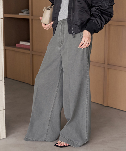 plage(プラージュ)の「Pigment CO パンツ(その他パンツ・レディース・チャコールグレー/ベージュ・38/34/36)」の11枚目の写真