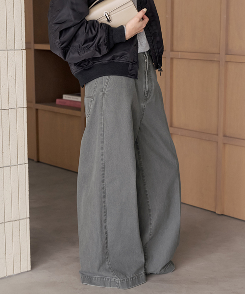 plage(プラージュ)の「Pigment CO パンツ(その他パンツ・レディース・チャコールグレー/ベージュ・38/34/36)」の12枚目の写真
