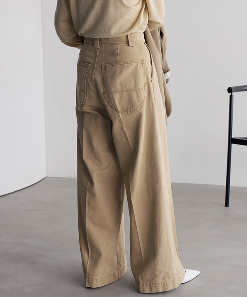 plage(プラージュ)の「Pigment CO パンツ(その他パンツ・レディース・チャコールグレー/ベージュ・38/34/36)」の19枚目の写真