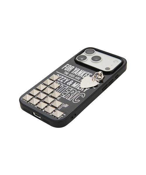 HYSTERIC GLAMOUR（ヒステリックグラマー）の「DIZZY＆MILKY スタッズiPhoneカバー（スマホケース/カバー・レディース・イエロー/ブラック・SMALL/MEDIUM/XX-SMALL）」の4枚目の写真