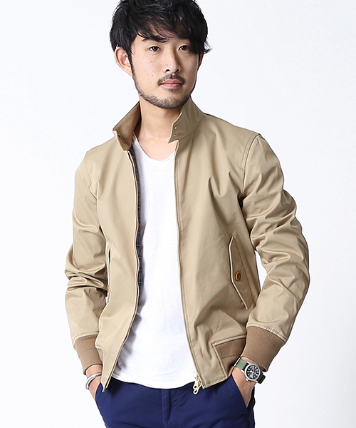 BEAMS（ビームス）の「BEAMS / ストレッチ G9（ブルゾン・メンズ・ネイビー/ベージュ/インディゴブルー・LARGE/SMALL/X-LARGE/MEDIUM）」の2枚目の写真