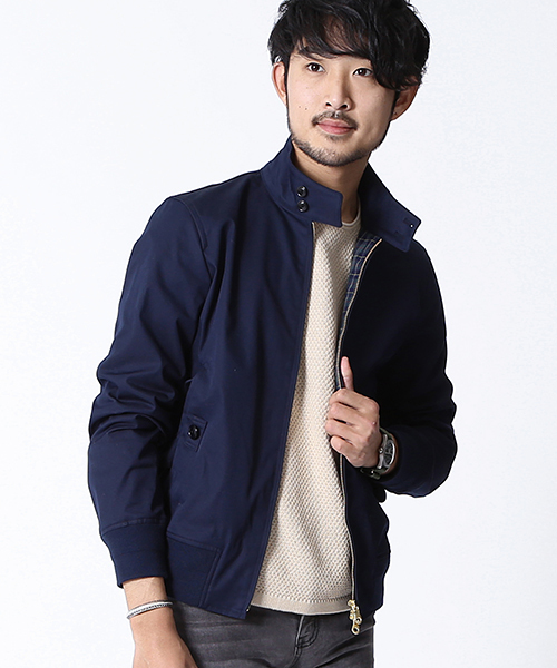 BEAMS（ビームス）の「BEAMS / ストレッチ G9（ブルゾン・メンズ・ネイビー/ベージュ/インディゴブルー・LARGE/SMALL/X-LARGE/MEDIUM）」の3枚目の写真