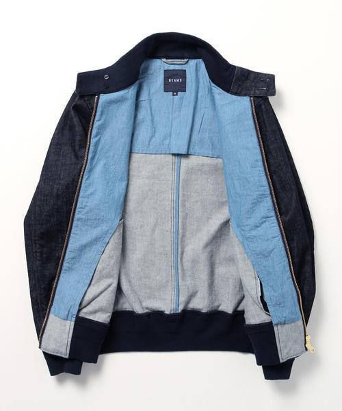 BEAMS（ビームス）の「BEAMS / ストレッチ G9（ブルゾン・メンズ・ネイビー/ベージュ/インディゴブルー・LARGE/SMALL/X-LARGE/MEDIUM）」の11枚目の写真