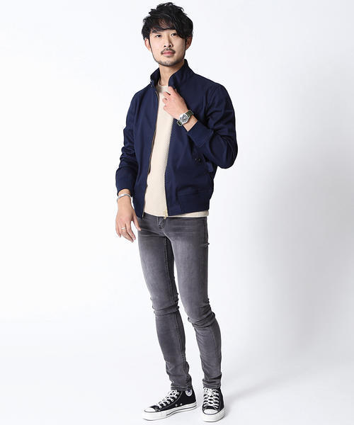 BEAMS（ビームス）の「BEAMS / ストレッチ G9（ブルゾン・メンズ・ネイビー/ベージュ/インディゴブルー・LARGE/SMALL/X-LARGE/MEDIUM）」の21枚目の写真