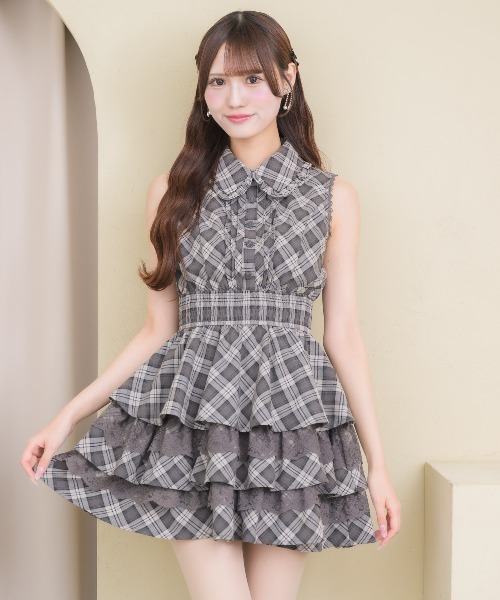 couture BY ROJITA(クチュールバイロジータ)の「オフショルカーディガンセットワンピース(ワンピース・レディース・ブラック/ピンク/ホワイト・FREE)」の21枚目の写真