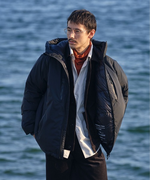 NANGA(ナンガ)の「『別注』NANGA×DOORS AURORA TEX DOWN PARKA(ダウンジャケット/コート・メンズ・オレンジ/ブラック/ネイビー/チャコールグレー/ブラウン・MEDIUM/SMALL/X-LARGE/LARGE/XX-LARGE)」の1枚目の写真