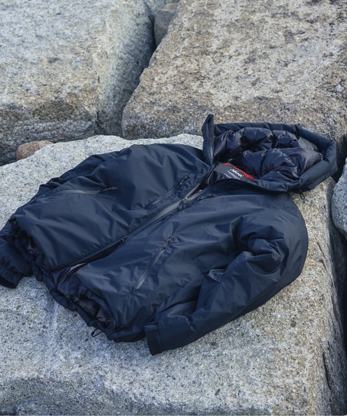 NANGA(ナンガ)の「『別注』NANGA×DOORS AURORA TEX DOWN PARKA(ダウンジャケット/コート・メンズ・オレンジ/ブラック/ネイビー/チャコールグレー/ブラウン・MEDIUM/SMALL/X-LARGE/LARGE/XX-LARGE)」の13枚目の写真