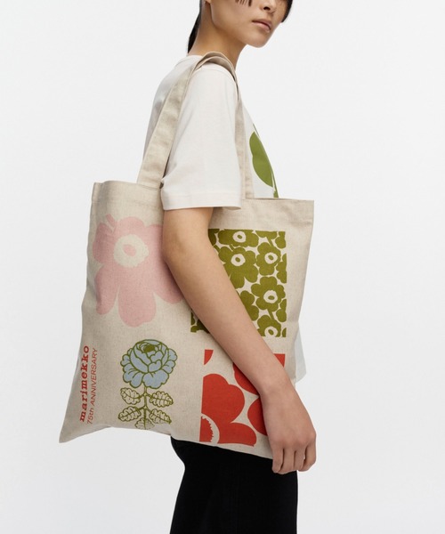 marimekko(マリメッコ)の「【JAPAN EXCLUSIVE】《75Th Anniversary》Je Vankka Anniversary / Tote bag(トートバッグ・レディース・マルチ・FREE)」の1枚目の写真