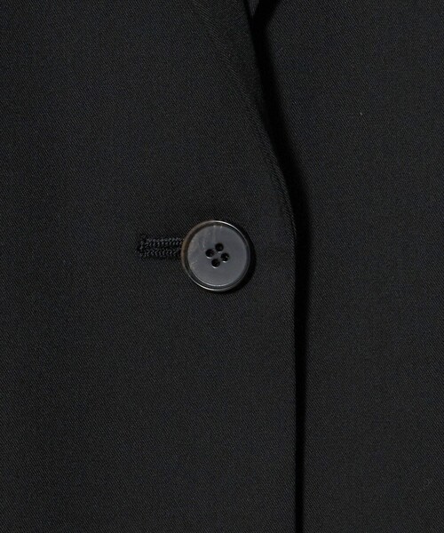 A DAY IN THE LIFE UNITED ARROWS(アデイインザライフユナイテッドアローズ)の「ブラック ツイル テーラードジャケット ‐セットアップ対応・ウォッシャブル‐ <A DAY IN THE LIFE>(テーラードジャケット・レディース・ブラック・38/40)」の6枚目の写真