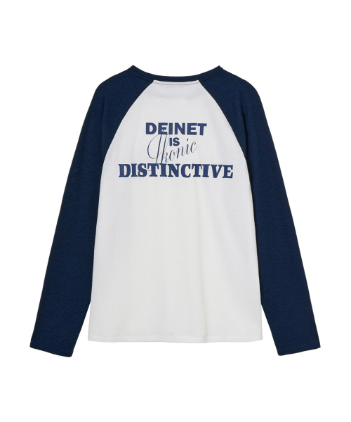 DEINET（ダイニット）の「WAFFLE RAGLAN LONG SLEEVE IN WHITE（Tシャツ/カットソー・レディース・その他・FREE）」の3枚目の写真