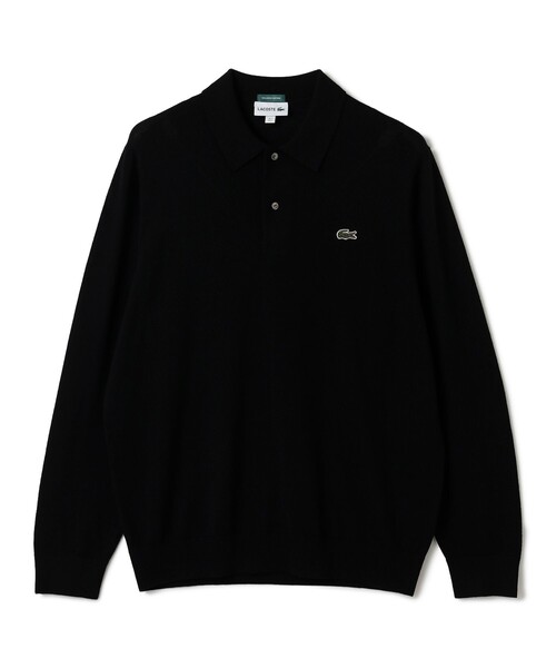 BEAMS GOLF(ビームスゴルフ)の「〈MEN〉【別注】LACOSTE / ロングスリーブ ニット ポロ(ポロシャツ・メンズ・ブラック/グレー/ブラウン/レッド系その他7・L/M/XL/S)」の18枚目の写真