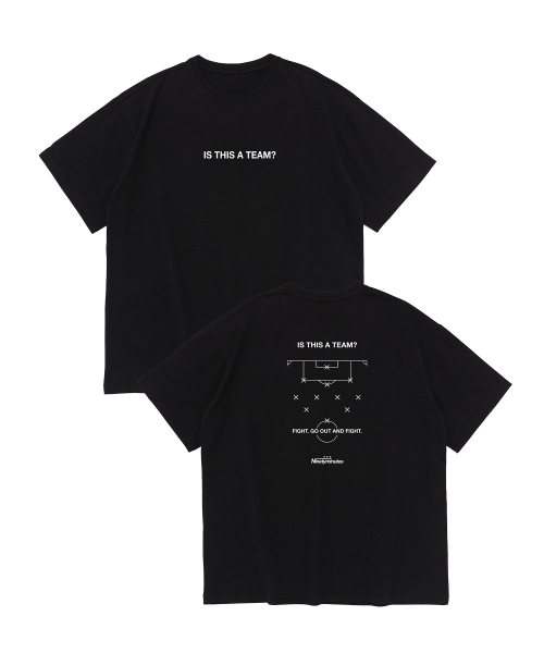 NINETYMINUTES(ナインティーミニッツ)の「ファイトゴーアウトプレイ ドライフロー 半袖Tシャツ(ブラック)(Tシャツ/カットソー・メンズ・その他・MEDIUM/X-LARGE/2XL)」の1枚目の写真