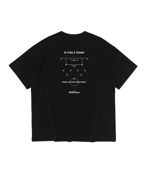 NINETYMINUTES(ナインティーミニッツ)の「ファイトゴーアウトプレイ ドライフロー 半袖Tシャツ(ブラック)(Tシャツ/カットソー・メンズ・その他・MEDIUM/X-LARGE/2XL)」の3枚目の写真