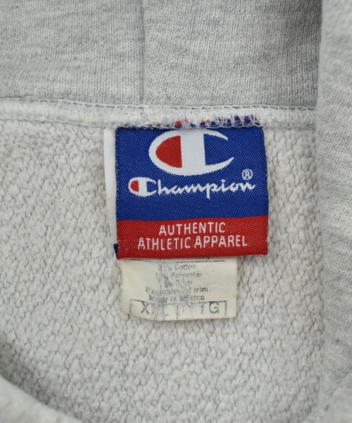 Champion(チャンピオン)の「【USED】Y2K Champion "TUFTS" リバースウィーブ フーディー(パーカー・メンズ・グレー・XX-LARGE)」の4枚目の写真