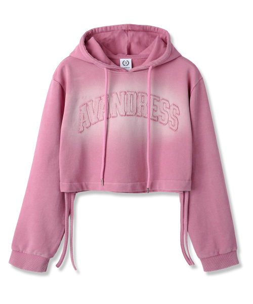 AVANDRESS(アバンドレス )の「シャドウレター フーディ_2COL(パーカー・レディース・ブラック/ピンク・SMALL/MEDIUM)」の7枚目の写真