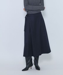 ウールサテンスカート