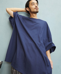 unrelaxing | スーパーオーバーサイズビッグTシャツ ビッグシルエットドロップショルダーTシャツ(Tシャツ/カットソー)