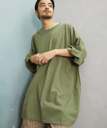 unrelaxing | スーパーオーバーサイズビッグTシャツ ビッグシルエットドロップショルダーTシャツ(Tシャツ/カットソー)