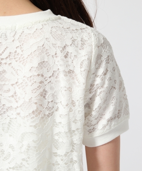 GLOBAL WORK（グローバルワーク）の「【吸水速乾】ソウレースカットプルオーバー半袖/721395（Tシャツ/カットソー・レディース・ブラック/ホワイト/ネイビー/オフホワイト/ピンク系その他・MEDIUM/SMALL/LARGE）」の14枚目の写真