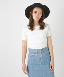 MOUSSY | Shirring offshoulder tops(Tシャツ/カットソー)