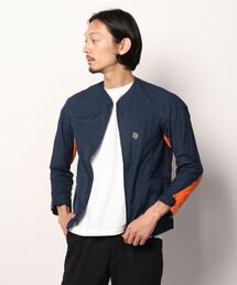 ALDIES | Anodyne Jacket パッチワーク 切り替え ジップブルゾン(ブルゾン)