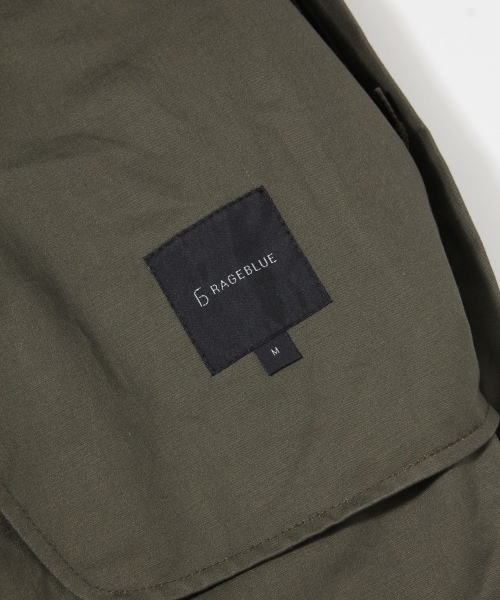 RAGEBLUE（レイジブルー）の「モッズコート/730939（モッズコート・メンズ・ネイビー/オリーブ/ブラック・X-LARGE/MEDIUM/SMALL/LARGE）」の7枚目の写真
