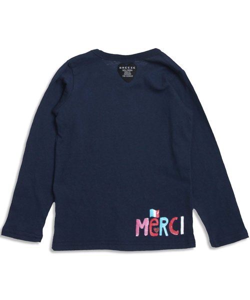 BREEZE（ブリーズ）の「3柄CITY Tシャツ（Tシャツ/カットソー・キッズ・アイボリー/ネイビー/レモンイエロー・95/110/130/120/80/90/100/140）」の7枚目の写真